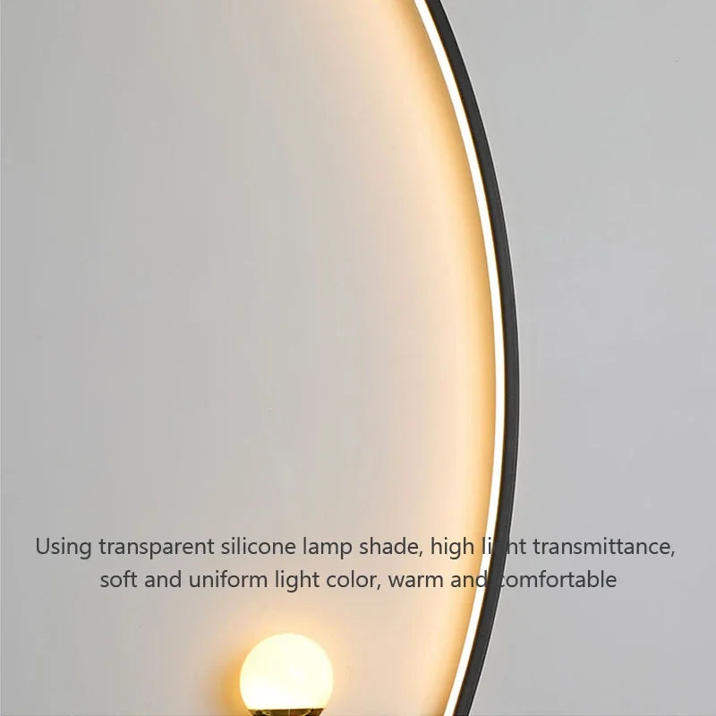 Bedside LED Wall Lamp Smart Remote Control Left Right Lighting Wall Sconces Bedroom Study Living Room Indoor Led Lights Lustre