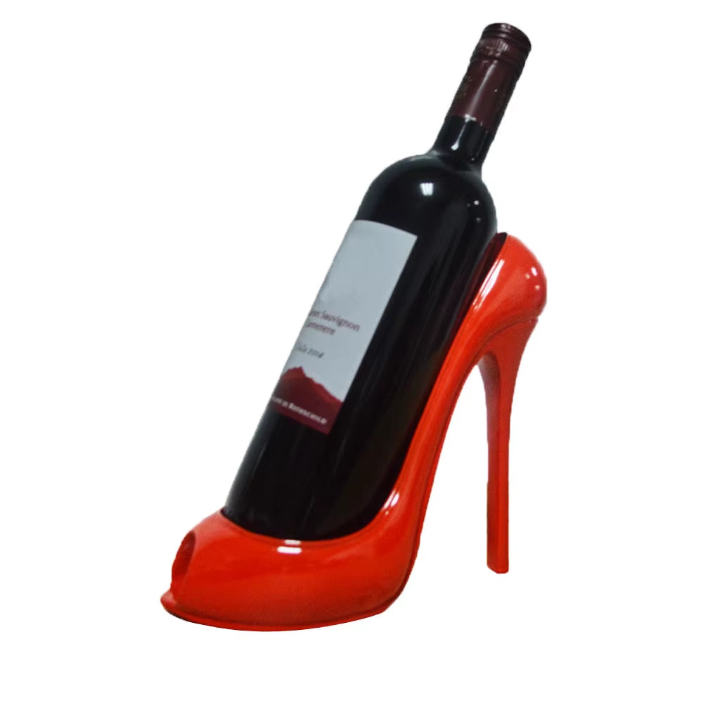Pusher Shelf High Decor Wedding Heel Rack Storage Shoe Gif Bottle Wine Ornament Party Holder Wine Clothes for Wine Bottles