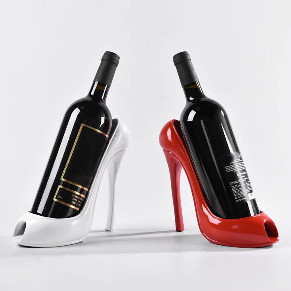 Pusher Shelf High Decor Wedding Heel Rack Storage Shoe Gif Bottle Wine Ornament Party Holder Wine Clothes for Wine Bottles