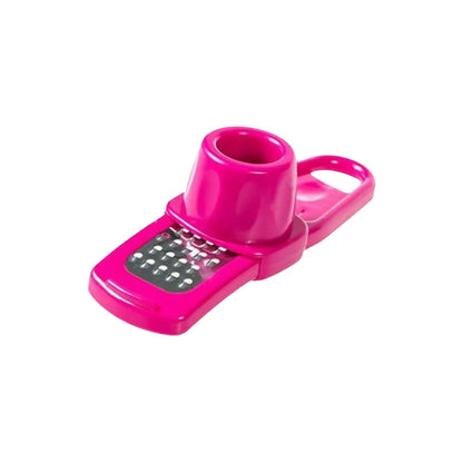 Mini Garlic Grinder Creative Garlic Press Kitchen Garlic Mash Manual Garlic Mashing Green Kitchen Gadgets 1PC