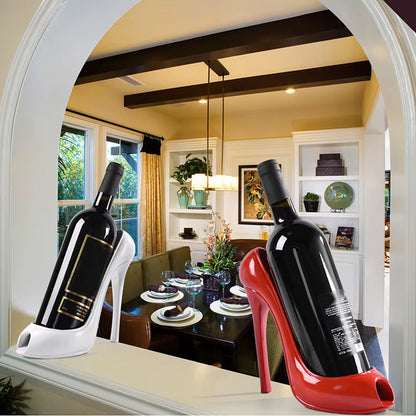 Pusher Shelf High Decor Wedding Heel Rack Storage Shoe Gif Bottle Wine Ornament Party Holder Wine Clothes for Wine Bottles